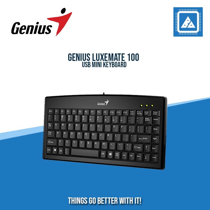 GENIUS LUXEMATE 100 USB MINI KEYBOARD GENIUS LUXEMATE 100 USB MINI KEYBOARD